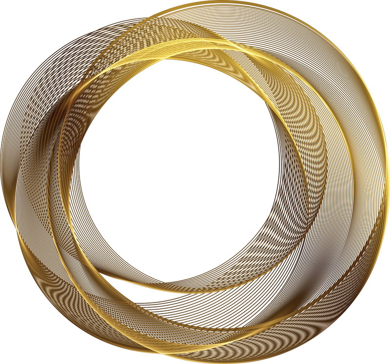 gold circle